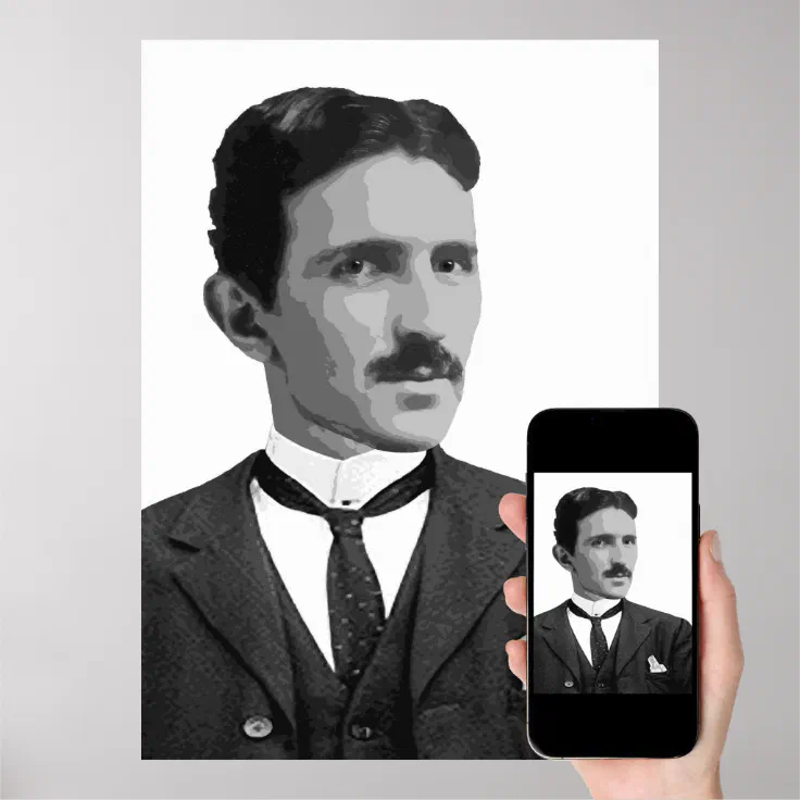 Nikola Tesla The Great Inventor Poster Zazzle