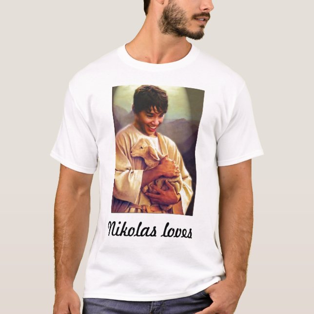 Nikolas Loves T-Shirt (Front)