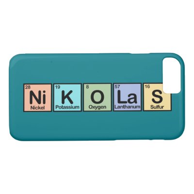 Nikolas Made of Elements iPhone 8/7 Case