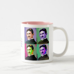 NikolaTesla Two-Tone Coffee Mug