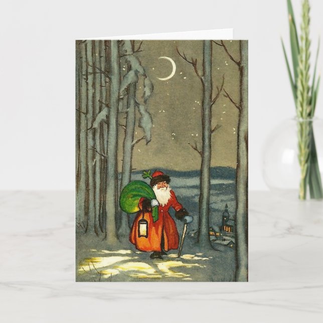 Nikolaus Weihnachtskarte Holiday Card (Front)