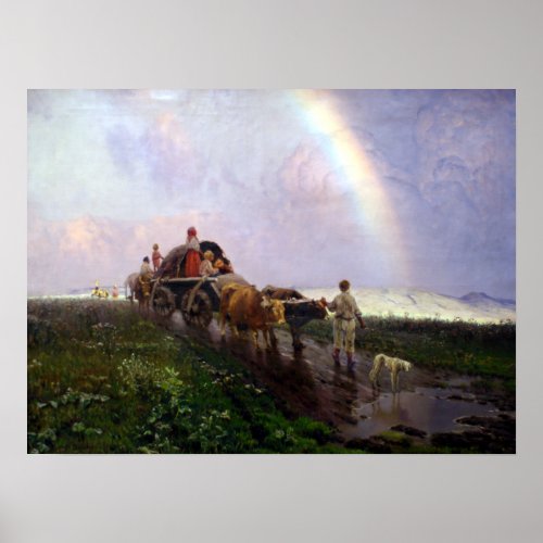 Nikolay Dubovskoy Rainbow Poster