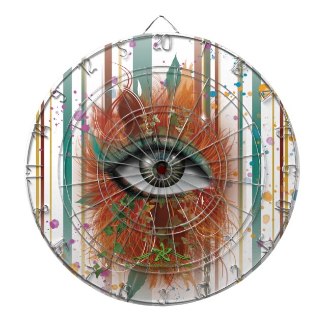 Nikole's Eye Dart Board (Front)