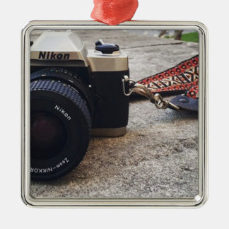 Nikon Film Camera Metal Ornament