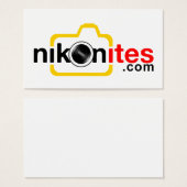Nikonites.com Card (Front & Back)