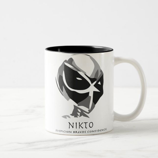 Nikto Two-Tone Coffee Mug (Right)