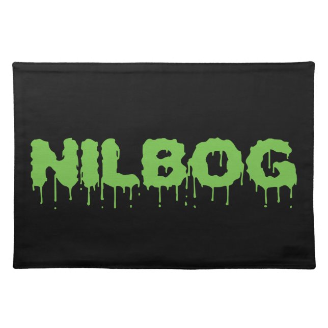 Nilbog Cloth Placemat (Front)