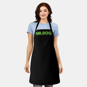NILBOG Horror Movie All-Over Print Apron