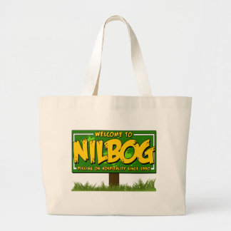 nilbog large tote bag