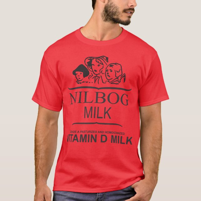 NILBOG Milk Shirt (Special Red Label Edition) (Front)