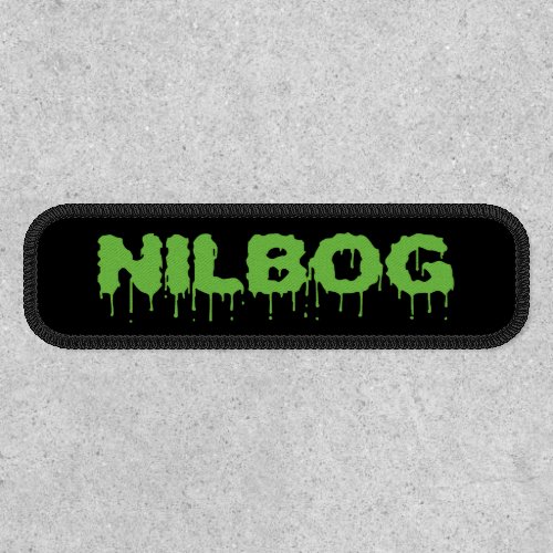 NILBOG Troll 2 Horror Movie Patch