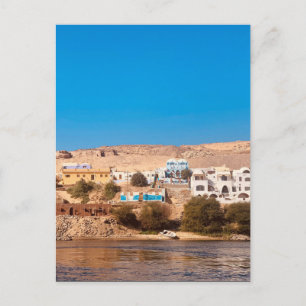 Nile at Aswan - Egypt Postcard