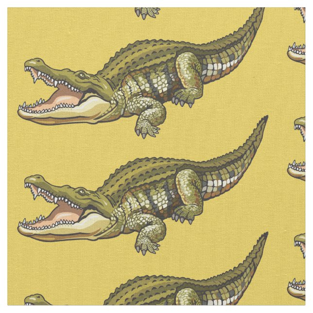 Nile crocodile fabric (Close Up)