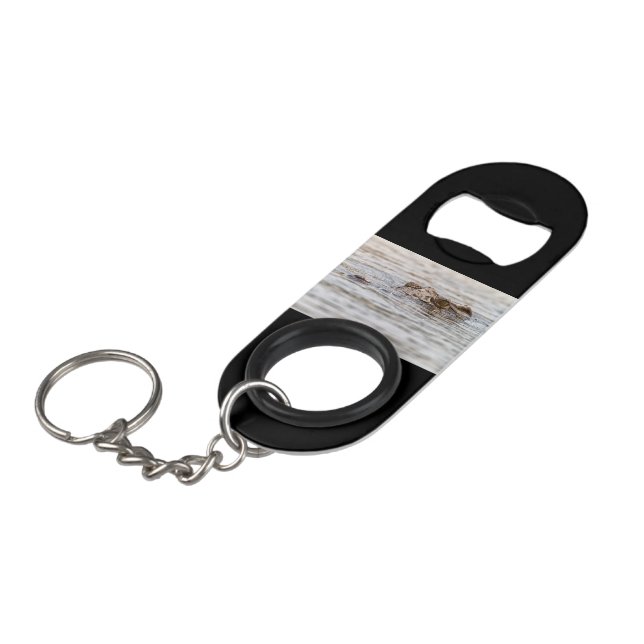 Nile Crocodile Keychain Bottle Opener (Front Angled)