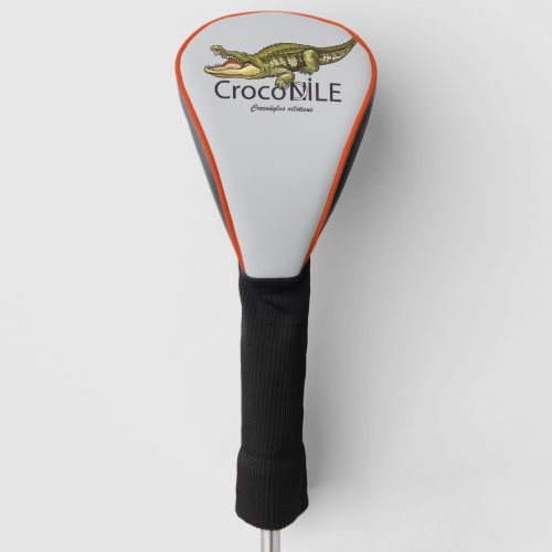 Nile crocodile Wild Africa Golf Head Cover