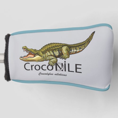 Nile crocodile Wild Africa Golf Head Cover