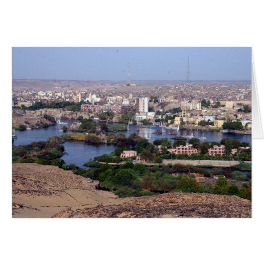 nile river aswan cards (Front Horizontal)
