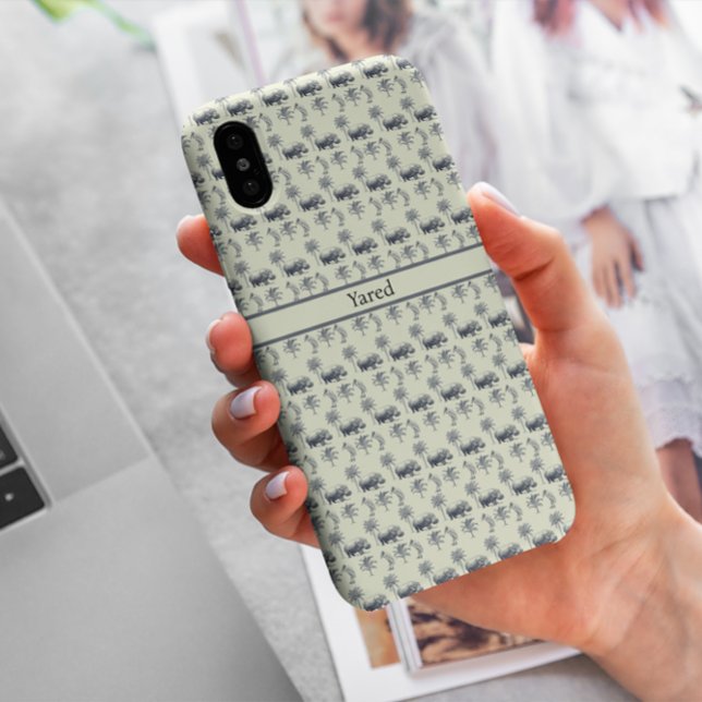 Nile River Botanical Pattern, custom Iphone Case (Creator Uploaded)