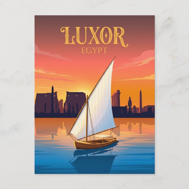 Nile River Egypt Postcard (Front)