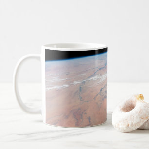 Nile River Winding Northward Next To The Red Sea Coffee Mug