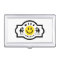 Nile Smiles business card holder