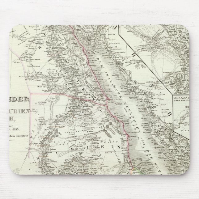 Nillander - The Nile, Africa Mouse Pad (Front)