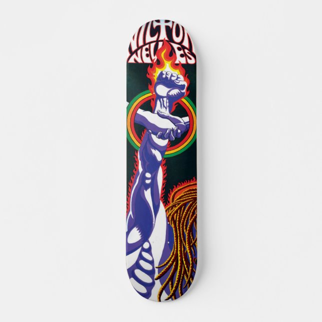 Nilton Neves Drop Dead Graphic Skateboard Deck (Front)