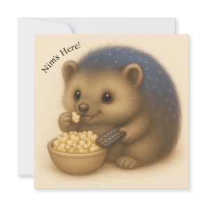 Nim Binges TV Customizable Comfort Series Card