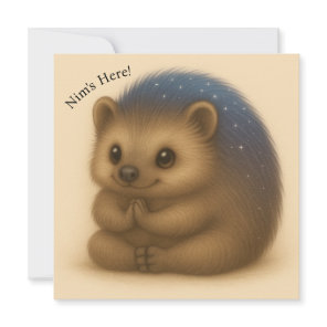 Nim Does Yoga Customizable Comfort Series Card