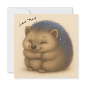Nim Hugs Customizable Comfort Series Card