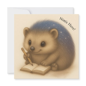 Nim Journals Customizable Comfort Series Card