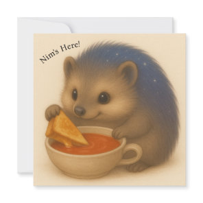 Nim Nibbles Customizable Comfort Series Card