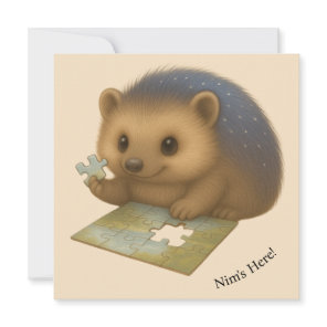 Nim Puzzles Customizable Comfort Series Card
