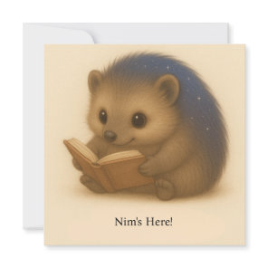 Nim Reads Customizable Comfort Series Card