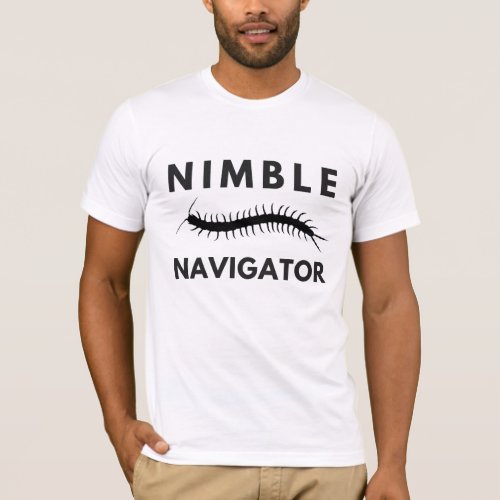 Nimble Navigator Centipede Mens Shirt