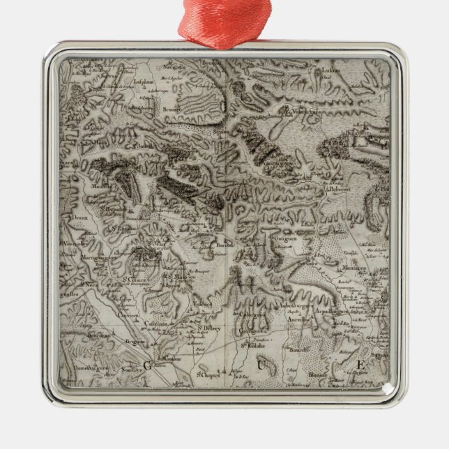 Nimes Metal Ornament (Front)