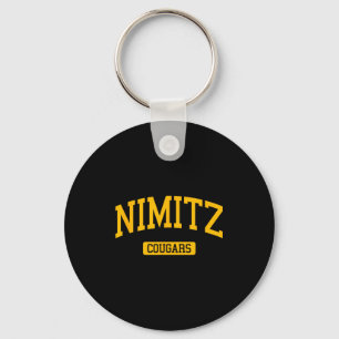 Nimitz high school hs houston tx varsity sports keychain