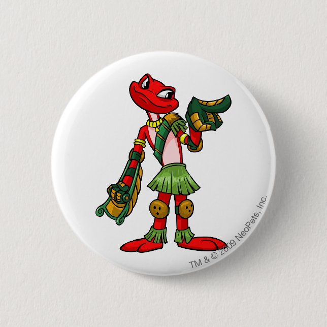 Nimmo Mystery Island Player Pinback Button (Front)