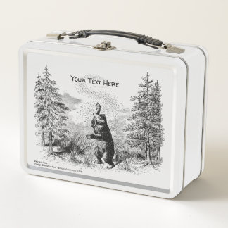Nimrod - Bear and Bees Metal Lunch Box
