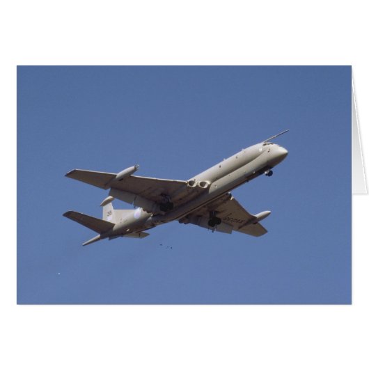 Nimrod British Reconnaisance Plane Cards (Front Horizontal)