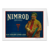 Nimrod Lemon LabelSan Fernando, CA (Front Horizontal)