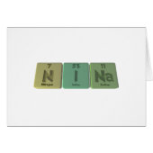 Nina  as Nitrogen Iodine Sodium (Front Horizontal)
