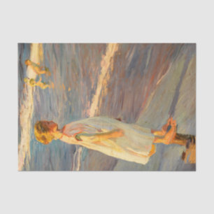 Niña by Joacquin Sorolla Tissue Paper