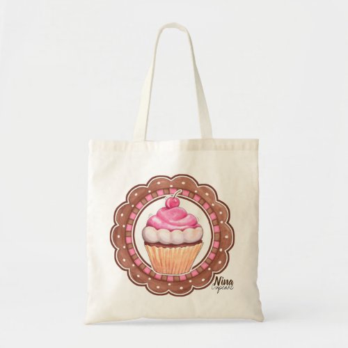 Nina Cupcake Tote Bag