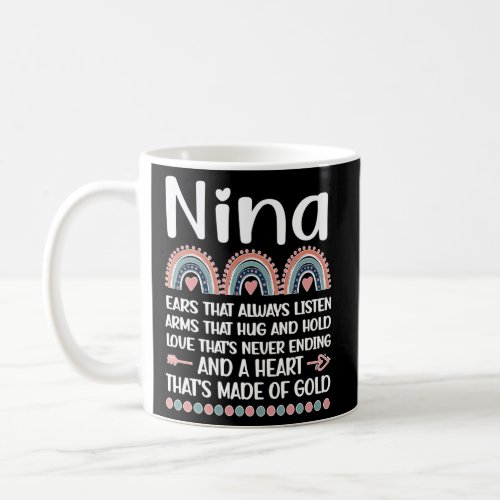 Nina Grandmother Appreciation Nina Grandma Coffee Mug