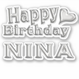 Happy Birthday Silver Stickers - 271 Results