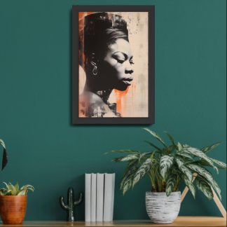 Nina Simone Framed Art
