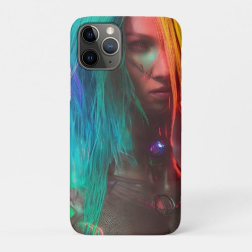 Nina The Cyborg Warrior  iPhone 11 Pro Case
