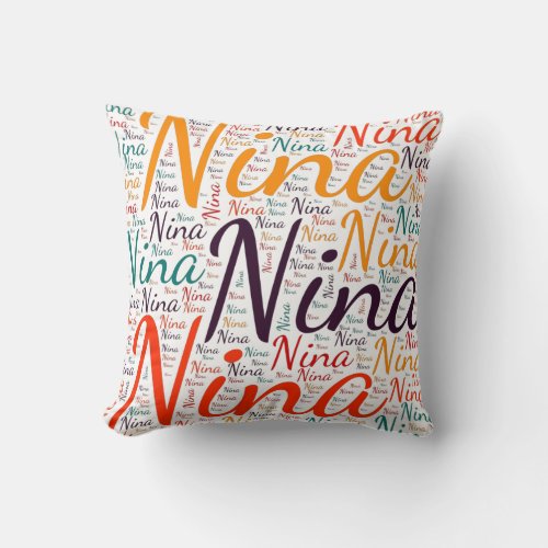Nina Throw Pillow