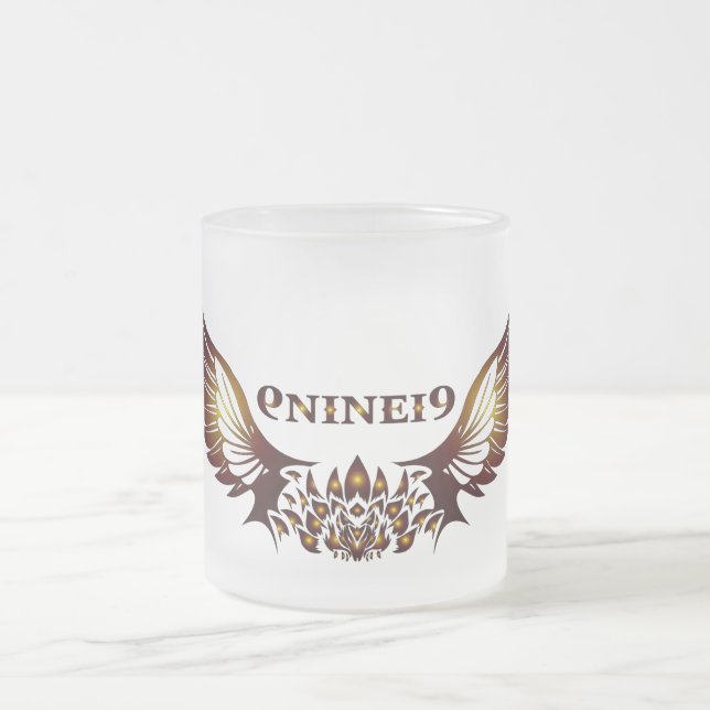 nine9 of Glass Mug (Center)